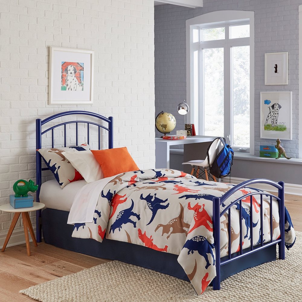 Rylan Headboard in Cadet Blue