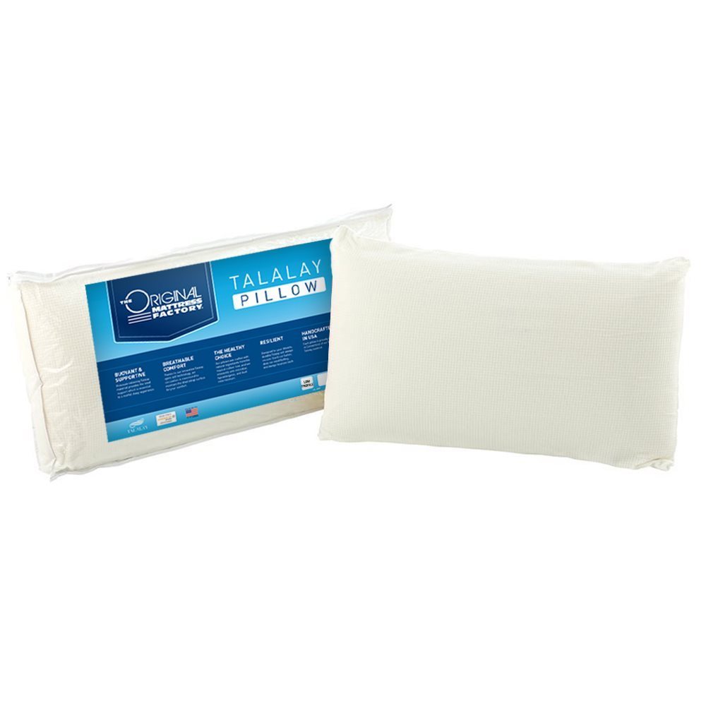 Talalay Low Profile Latex Pillow Detail