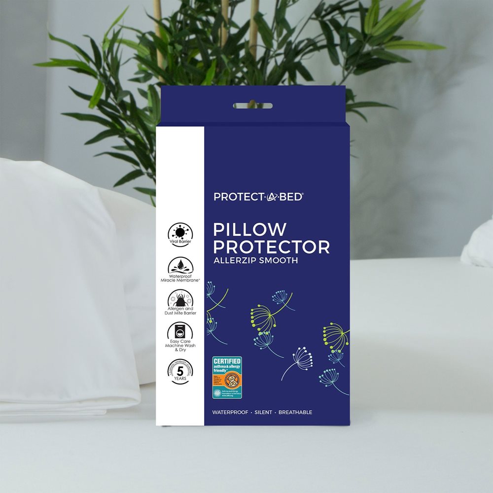 Picture of Allerzip Smooth Pillow Protectors- 2 pack King