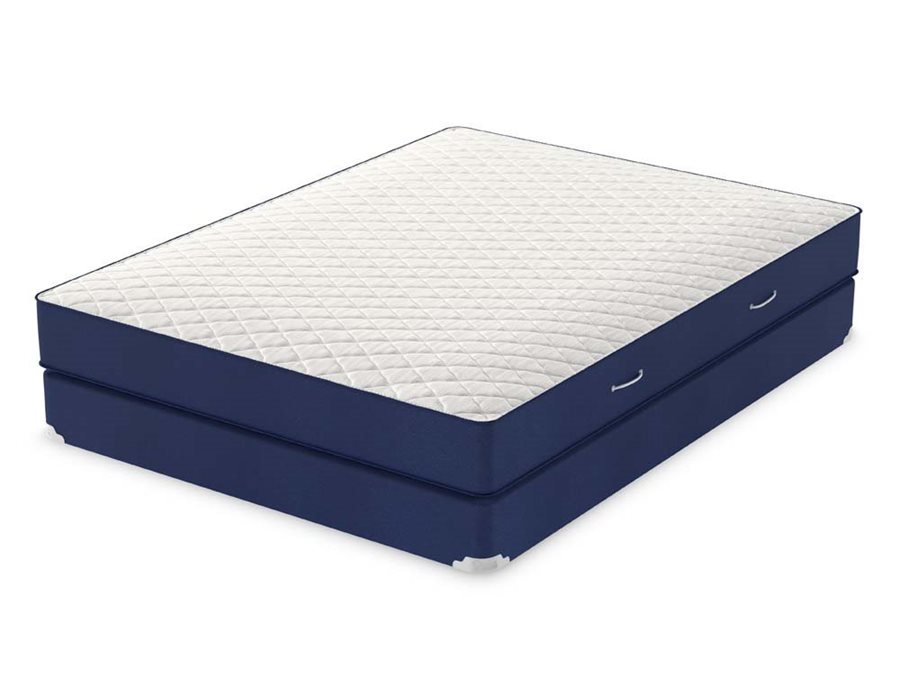 Show details for Ovation Firm Mattress Set Ovation firm set three quarter view Product