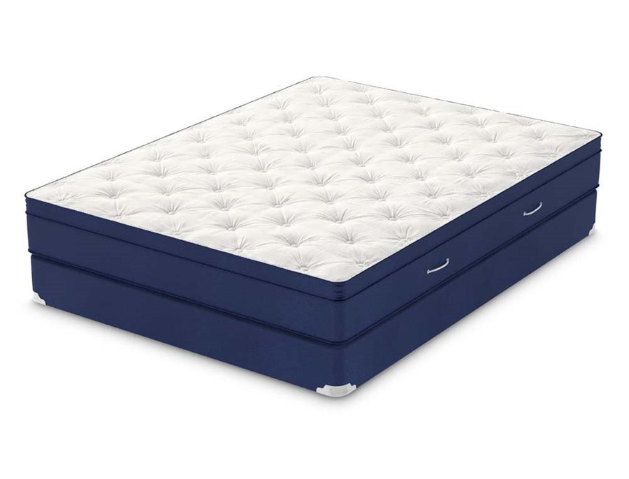 Show details for Ovation EuroTop Mattress Set Ovation EuroTop three quarter view Product