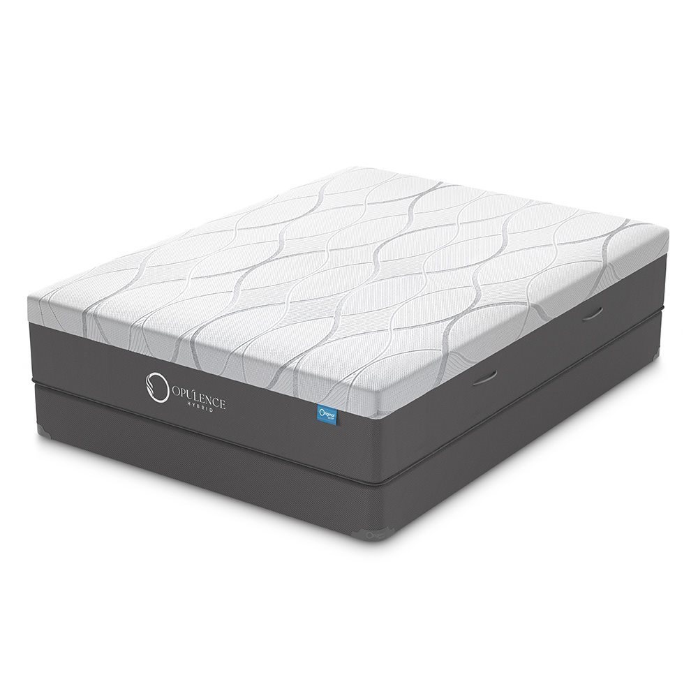 Opulence Hybrid Mattress Set three quarter view 